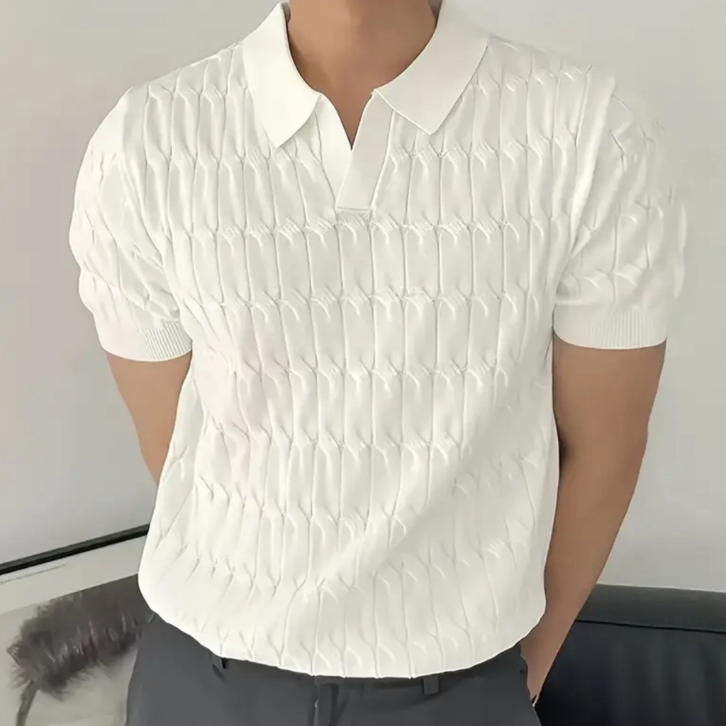 Sweater Polo  Knit Polo
